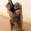 Untitled. Wood carving. (Image courtesy of the artist).