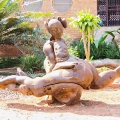 Untitled. Wood carving. (Image courtesy of the artist).