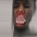 Inverted Tongue, 2023. Digital Scan on Diasec, 59,4cm x 42cm. (Image courtesy of Latitudes Online). 