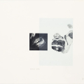 Moments Before, 2023. Monotype, softground etching and pronto lithography on paper. 35.2 x 53.6 cm. (Image courtesy of David Krut Projects).