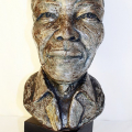 Untitled. Cement fondue on wooden base. (Image courtesy of the artist).