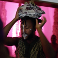 Mind Your Own Closet. Live performance. Brazilian Culture Centre, Maputo, Mozambique. (Image courtesy of the artist).