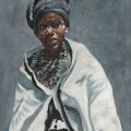 Untitled, 2017. Oil Paint on Board, 38 x 30 cm. The Creative Block by Spier Arts Trust