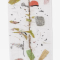 Poetic Drift, 2021. Drawing on wax paper, 124 x 565cm. (Image courtesy of Anthea Pokroy/ FORMS Gallery).