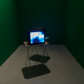 You may need to fit into the team, the team may not fit into you, 2017. Two channel video. (Image courtesy of Stevenson Gallery).