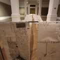 To be Given back Distorted: Code Switching Duologue 2019. Installation image at Iziko South African National Gallery, (Image courtesy of Nigel Pamplin).