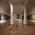 To be Given back Distorted: Code Switching Duologue, 2019. Installation image at Iziko South African National Gallery. (Image courtesy of Nigel Pamplin).
