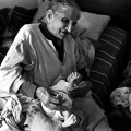 Farzanah and Great Grandmother, 1978. Photograph, Dimensions variable. (Image courtesy of the artist).