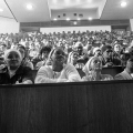 UCT Workers at Union Wage Meeting, 1989. Photograph, Dimensions variable. (Image courtesy of the artist).