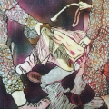 Umzavela Unrest III, 1981. Pen and ink wash on paper. (Image courtesy of the artist).