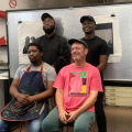 Mario, Sbu, Khule and Siyabonga, photo by Raja Oshi