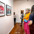 Print Co-lab: Durban Exhibition Opening, DUT, 2023, photo by Nondumiso Sibiya