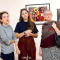 Print Co-lab: Durban Exhibition Opening, DUT, 2023, photo by Nondumiso Sibiya