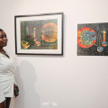 Print Co-lab: Durban Exhibition Opening, DUT, 2023, photo by Nondumiso Sibiya