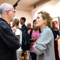 Print Co-lab: Durban Exhibition Opening, DUT, 2023, photo by Nondumiso Sibiya