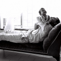 Sieham and Dad, 2003. From series ‘Chillaxing in the District’, photographs from the Warwick Avenue Triangle, Durban. (Image courtesy of the artist)
