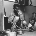 Philip Tabane, n.d. Photograph. Rainbow Restaurant and Jazz Club, Pinetown. (Image courtesy of the artist)