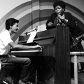 Melvyn Peters and Tandi Klaasen, n.d. Photograph. Rainbow Restaurant and Jazz Club, Pinetown. (Image courtesy of the artist)