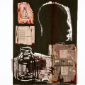 Map of Neighbourhood, 2004. Monotype. Artist's collection. (Photo courtesy of the artist)