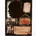 Map of Neighbourhood, 2004. Monotype.  Artist's collection. (Photo courtesy of the artist)