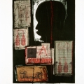 Map of Neighbourhood, 2004. Monotype. Artist's collection. (Photo courtesy of the artist)