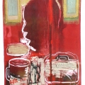 Map of the Neighbourhood XXV, 2004. Monotype. Artist's collection. (Photo courtesy of the artist)