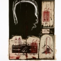 Map of Neighbourhood, 2004. Monotype. Artist's collection. (Photo courtesy of the artist)