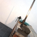 Untitled (detail), 2007. Workbench with fittings, metal, glass, cutlery, 217 x 91 x 174 cm (dimensions variable). Artist's collection. (Photo courtesy of the artist)