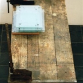 Untitled, 2007. Workbench with fittings, metal, glass, cutlery, 217 x 91 x 174 cm (dimensions variable). Artist's collection. (Photo courtesy of the artist)
