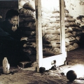 Ninth Haptic String, 1996. Castle of Good Hope, Cape Town, In "Faultlines" curated by J. Taylor. (Photo: M Lewis)