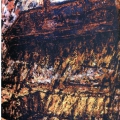Unearthed, 1992. Acrylic, brick dust and carbundum on canvas, 225 x 163 cm. South African National Gallery Collection. (Photo courtesy of the artist)