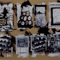 Domestic Baggage ("Grids" subseries), 1993-94. Artist's collection. (Photo courtesy of the artist)