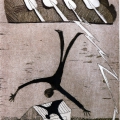 Untitled, 1984. Etching. Artist's collection. (Photo: G Young)