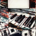 Somewhere/Nowhere, 1997. Mixed media, 133 x 195 cm - framed. Artist's collection. (Photo courtesy of the artist)