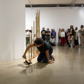 Rehema Chachage H13 Performance Award 2023, Kunstraum NOE. (Photo courtesy of eSel .at Lorenz Seidler).