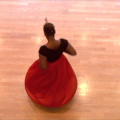 My Legend Dancer (still I), 2013. Video and Demere Kitunga text. (Photo courtesy of the artist).