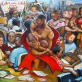 Leave AIDS Out of Our Future, 1999. Oil on canvas, 145 x 120 cm. (Photo courtesy of the artist).