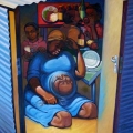 A Woman's Plight, 1998. Oil on canvas, 145 x 125 cm (Photo courtesy of the artist).