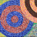 Untitled, 2010. Beads on hardboard, 40 x 60 cm. (Image courtesy of the artist)