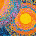 Untitled, 2012 Beads on canvas, 20 x 30 cm. (Image courtesy of the artist)