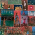 Homage to the children, 1986/7. Oil pastel on paper. 63 x 90 cm. (Image courtesy of the artist).
