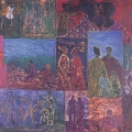 Love, 1987-8. Craypas and wax crayon on paper. 64 x 86 cm. University of the Witwatersrand Art Gallery Collection. (Image courtesy of the artist).
