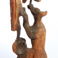 Working for Peace (II), c. 2005. Jarrah (railway sleeper), 195 x 30 cm. (Photo: C Beyer, © Iziko Museums)