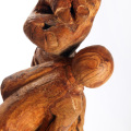 Heartless, 2012. Olive wood, 123 x 47 x 52 cm. (Photo: C Beyer, © Iziko Museums)