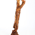 Heartless, 2012. Olive wood, 123 x 47 x 52 cm. (Photo: C Beyer, © Iziko Museums)