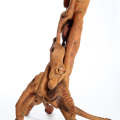 Sacrifice, 2012. Wood, 130 x 110 x 130 cm. (Photo: C Beyer, © Iziko Museums)