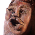 Sacrifice, 2012. Wood, 130 x 110 x 130 cm. (Photo: C Beyer, © Iziko Museums)