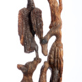 Working for Peace (II), c. 2005. Jarrah (railway sleeper), 195 x 30 cm. (Photo: C Beyer, © Iziko Museums)