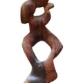 Live Well. Wood, 195 x 30 cm. (Photo: Cape Gallery)