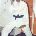 Sophie, the karate black belt